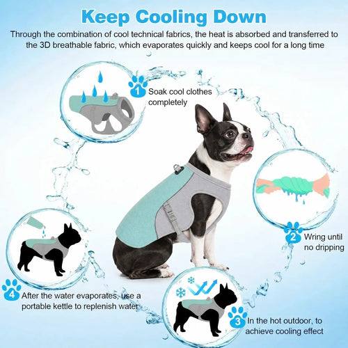 Athenisa Boston Terrier Cooling Vest